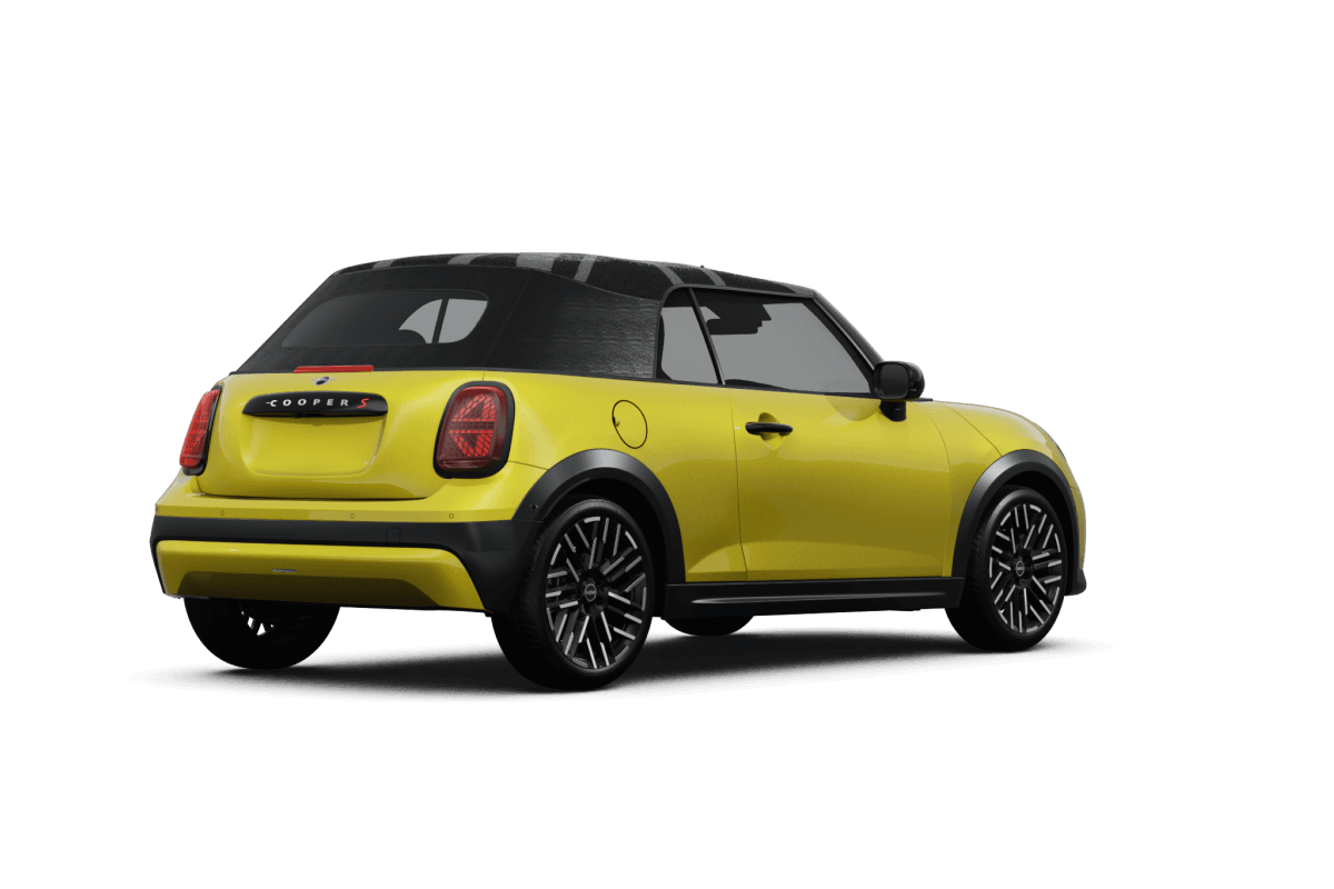 MINI Convertible  - Back view MINI Convertible  - Back view