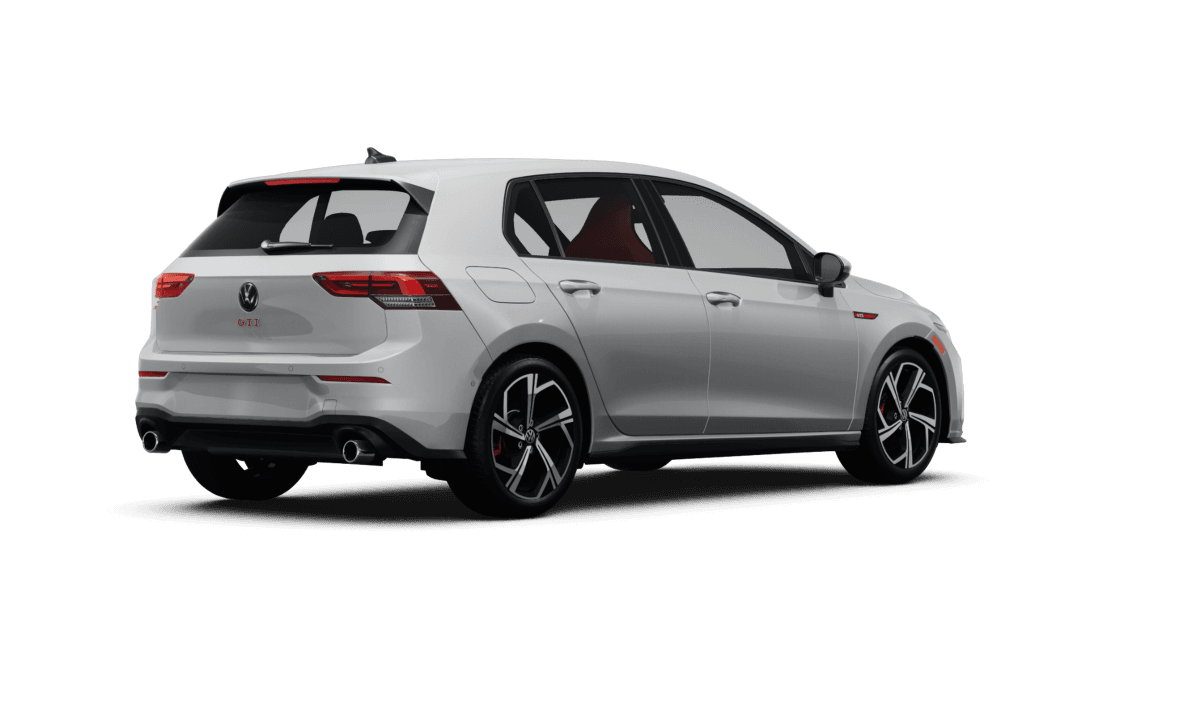 Volkswagen Golf GTI - Back view Volkswagen Golf GTI - Back view